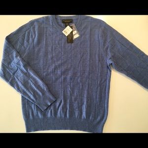 Men’s Blue Cashmere Sweater